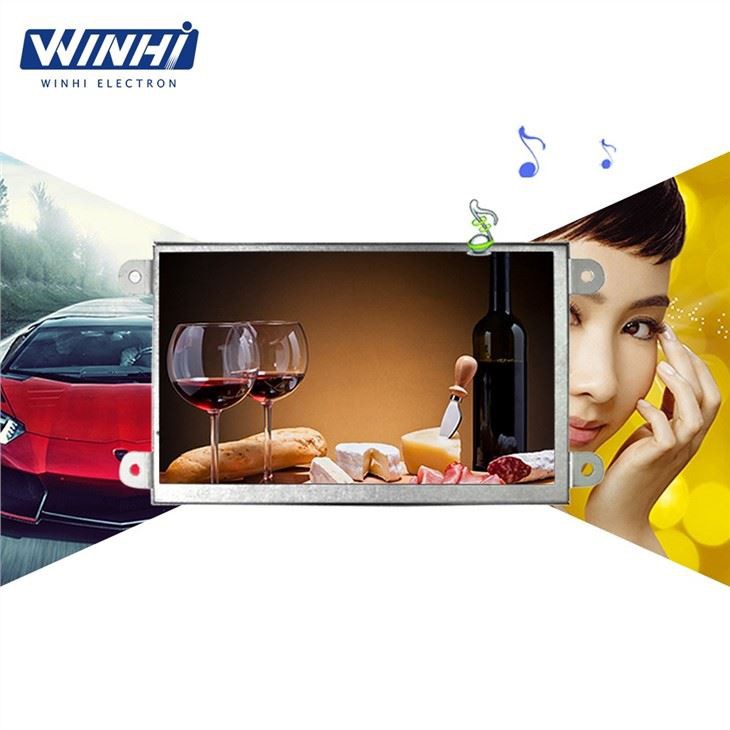 7palcový LCD reklamný prehrávač